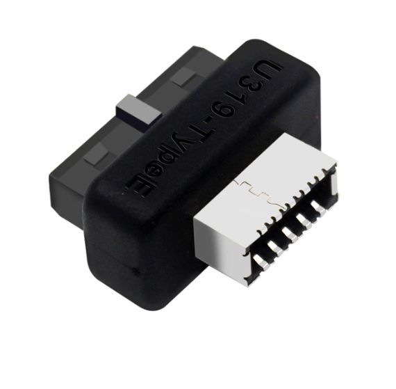 Переходник с USB 3.0 на USB 3.1 type E прямой тип S PH73S