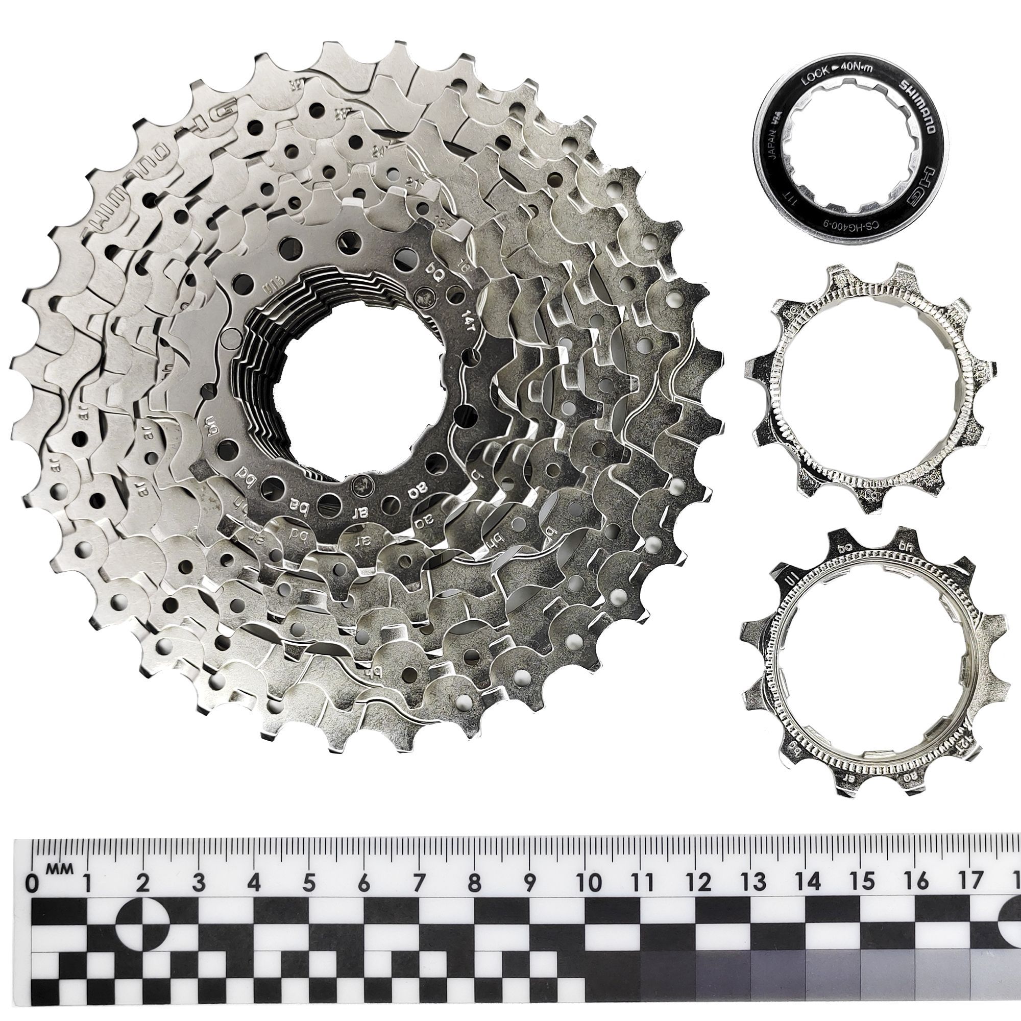 Shimano Кассета звезда задняя HG400, 9 скоростей, звезды 11-32, никелированная — Товары для велоспорта