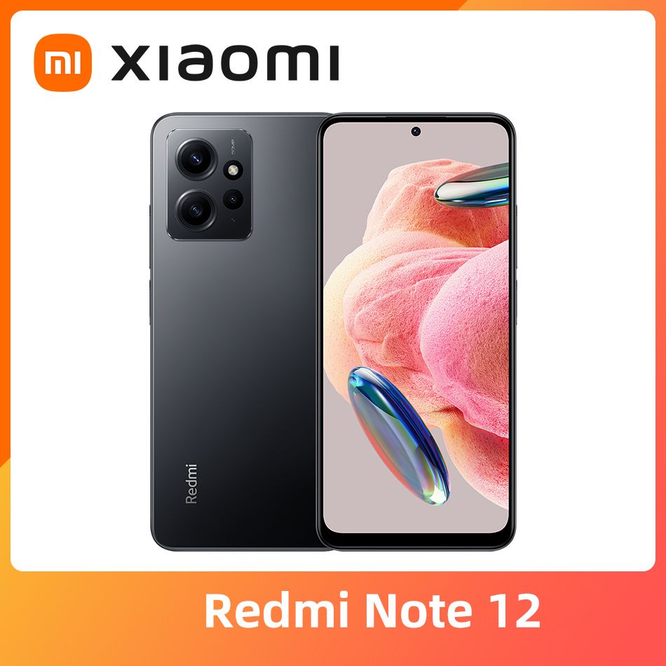 Смартфон Xiaomi Redmi Note 12 4G - купить по выгодной цене в  интернет-магазине OZON (924747275)