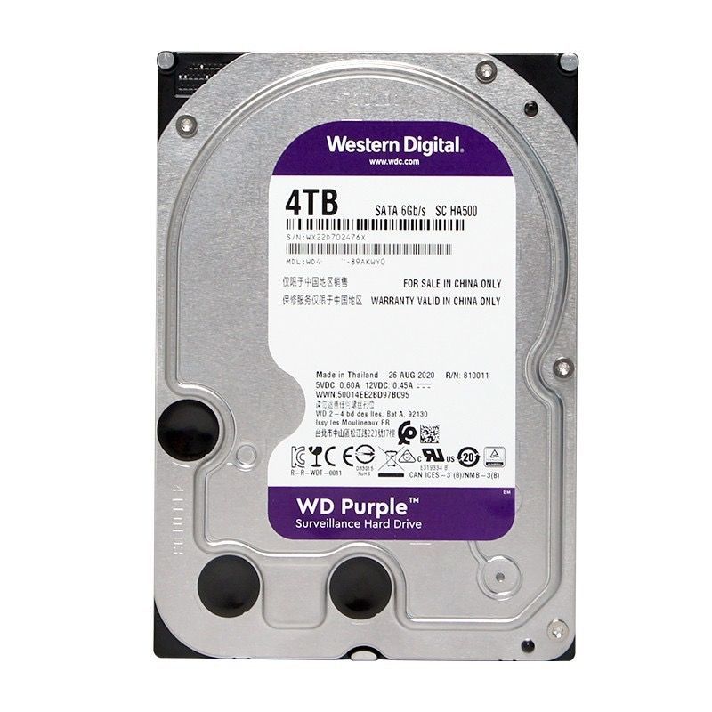 4 тб жесткий диск wd purple