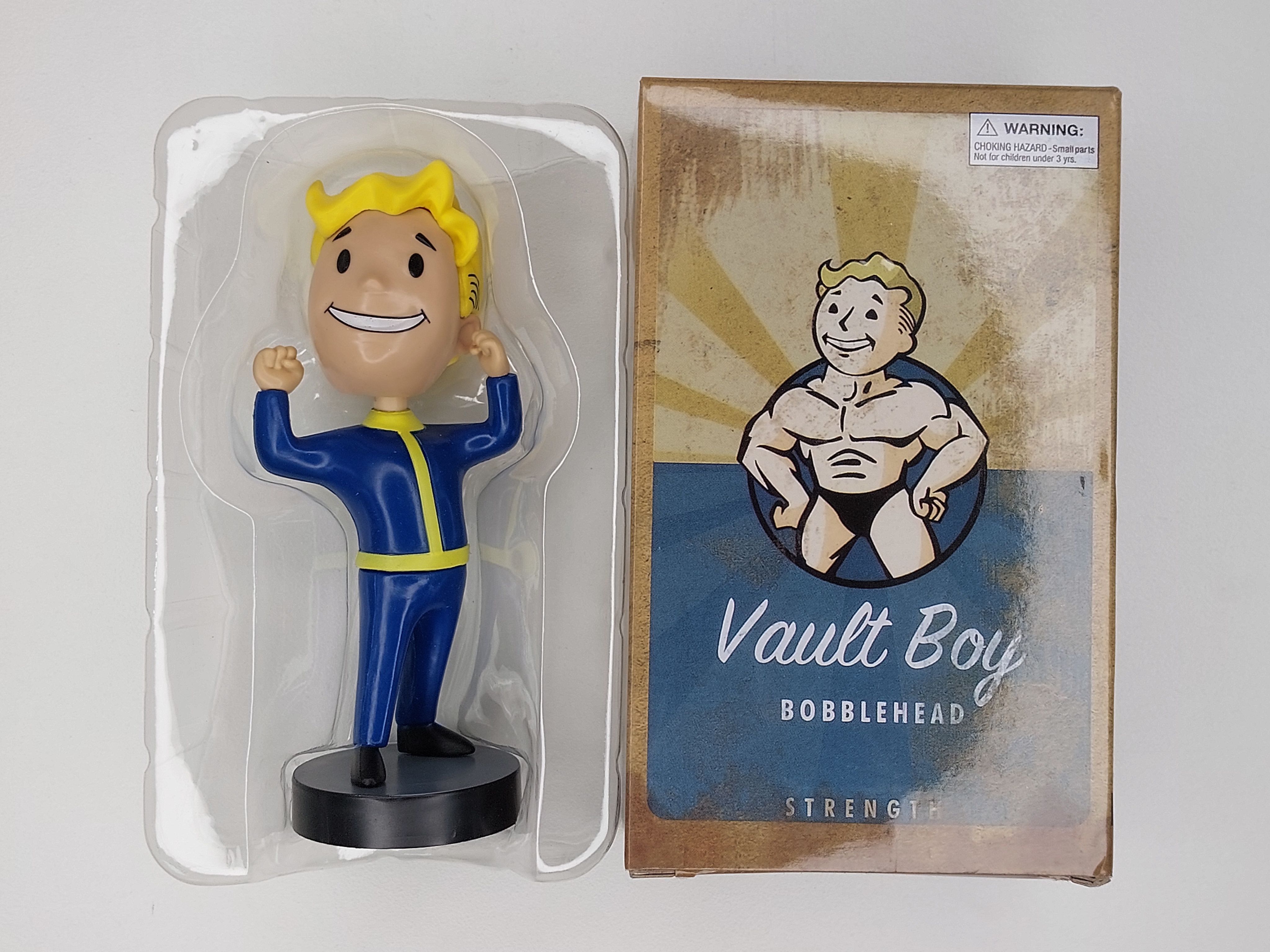 Фигурка Волт Бой на подставке из игры Фоллаут Vault Boy Fallout