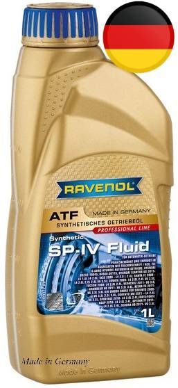 Трансмиссионное масло RAVENOL ATF SP-IV, синтетическое, 1 л