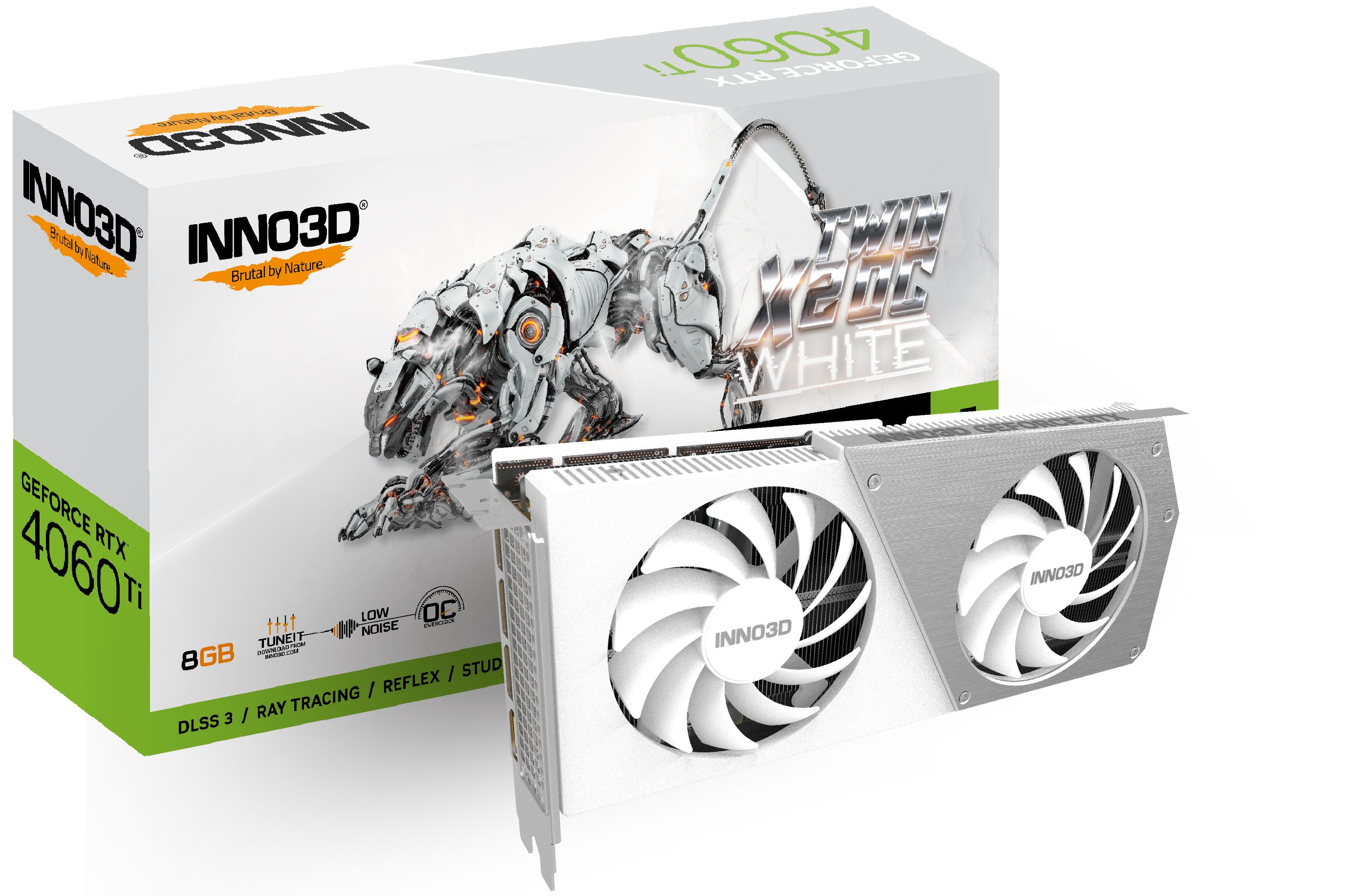 Видеокарта Inno3D GeForce RTX 4060 Ti, 8 ГБ - купить по низким ценам в  интернет-магазине OZON (999703588)