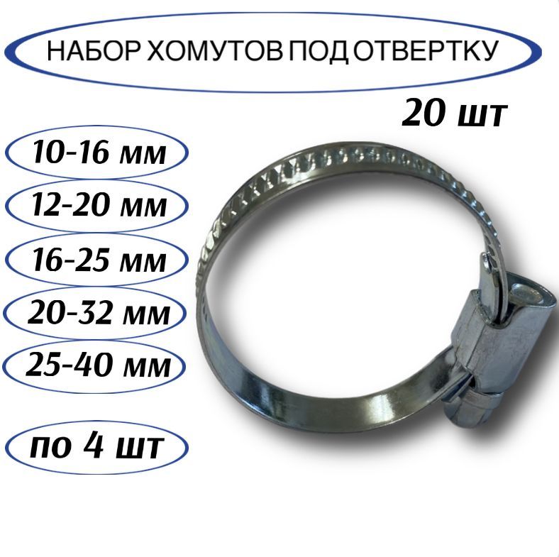 Хомуты Металлические купить на OZON по низкой цене