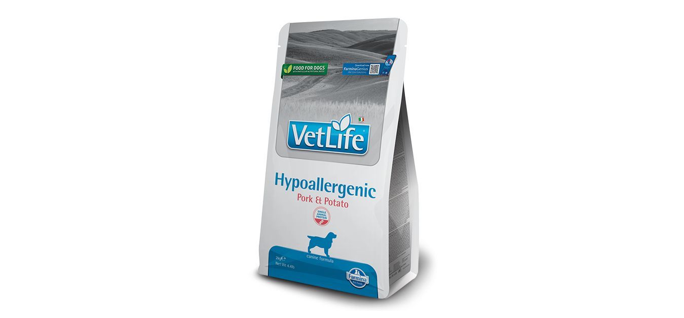 Vet life hypoallergenic для собак. Farmina vet Life Hypoallergenic для собак консервы. Farmina vet Life контроль веса ягненок.