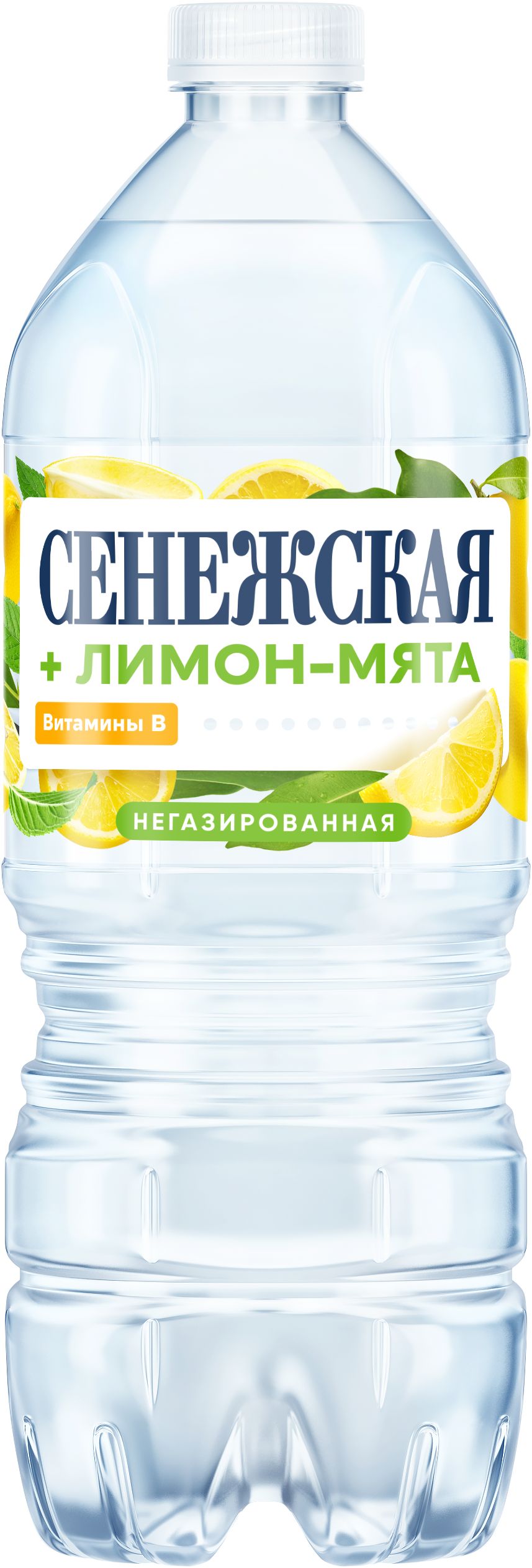 Вода негазированная Сенежская Лимон-Мята, 1 л