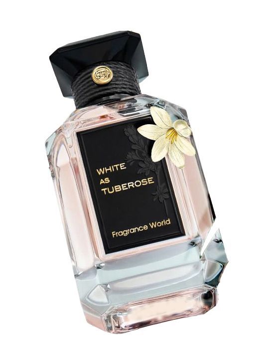 FragranceWorldWhiteAsTuberoseПарфюмернаяводаунисексмускуснаяспудровымароматом,100мл