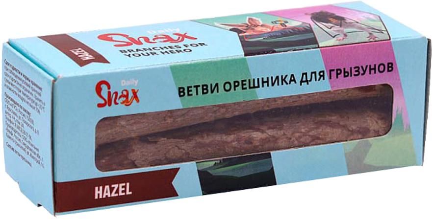 ЛакомствоSnaxDailyHazelдлягрызунов,ветвиорешника,60г