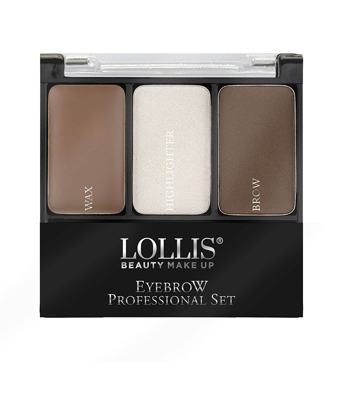 LOLLIS Тени для бровей Eyebrow Professional Set тон 01 Light 5г