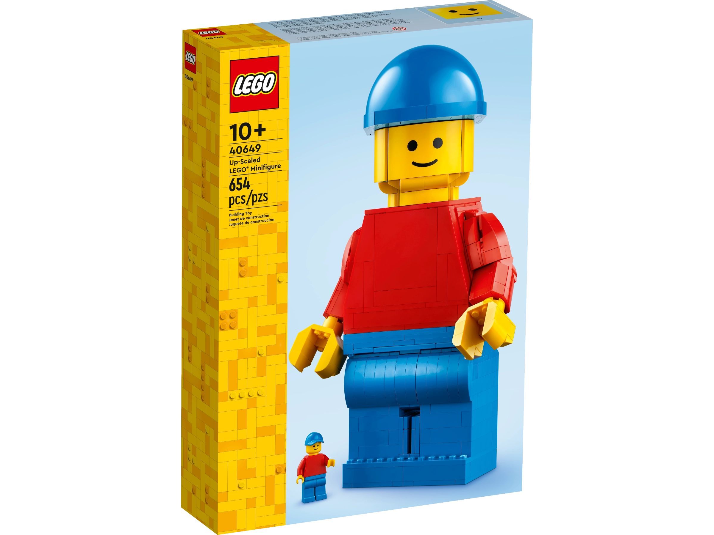 лего Minifigures серия, LEGO 40649 Up-Scaled, lego конструктор для  мальчика, лего для девочек - купить с доставкой по выгодным ценам в  интернет-магазине OZON (1061667832)