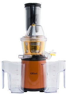 Соковыжималка Kitfort шнековая Kitfort КТ-1102-1 оранжевая