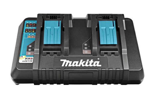 Зарядное устройство Makita DC18RD быстрое двухпортовое (LXT 18В), 630876-7