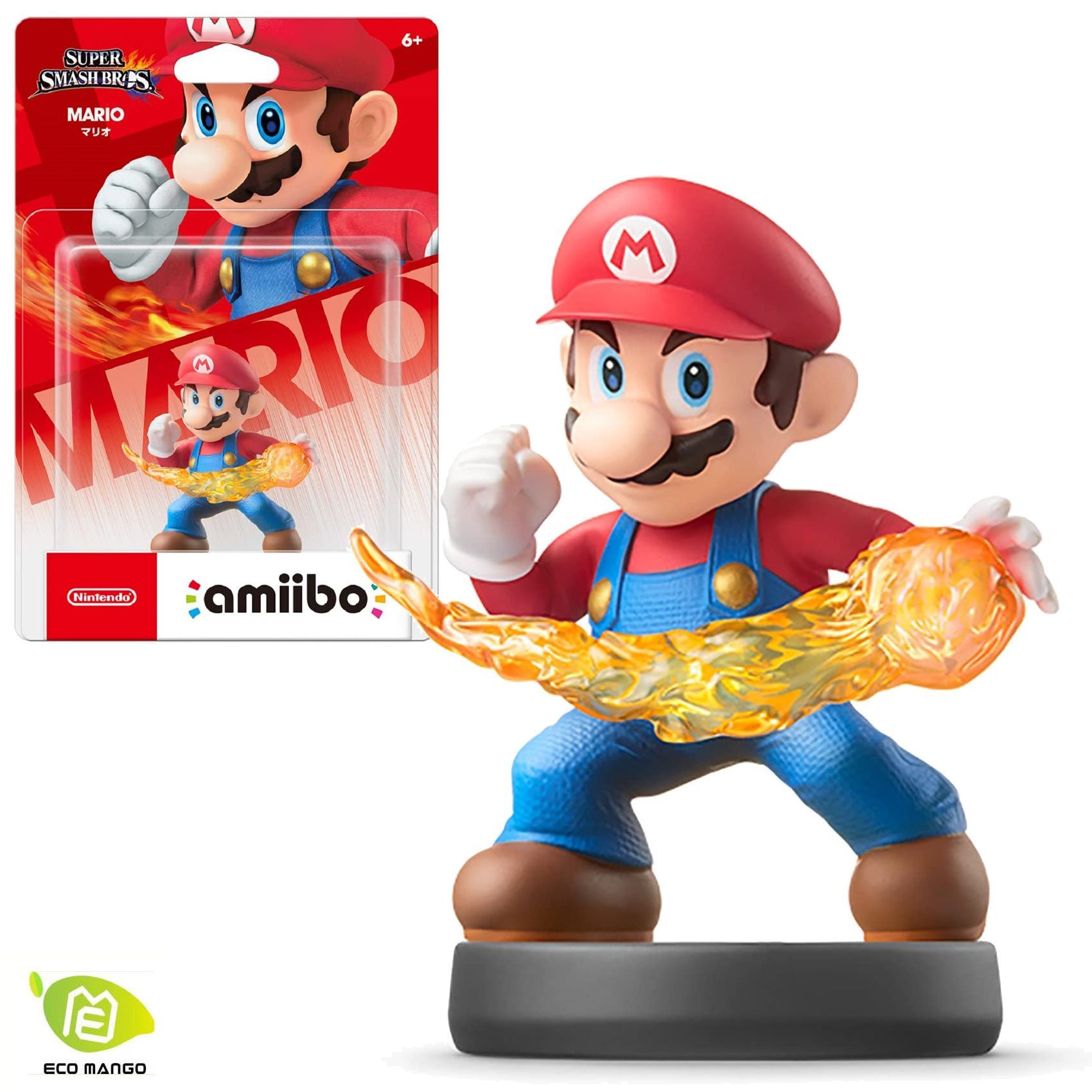 Фигурка Nintendo Amiibo Mario Марио, сериалы Super Smash Bros - купить с  доставкой по выгодным ценам в интернет-магазине OZON (1268227693)