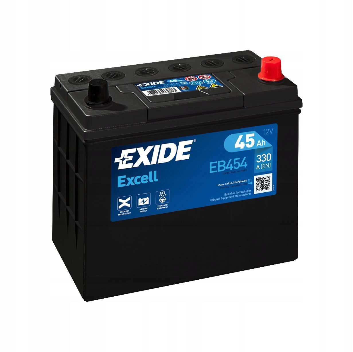 Аккумулятор автомобильный EXIDE EXIDE_EXCELL купить по выгодной цене в  интернет-магазине OZON (1085582527)