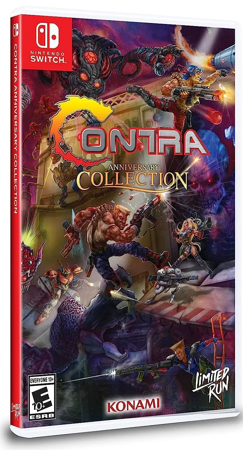 Игра Contra Anniversary Collection (Nintendo Switch, Английская версия)  купить по низкой цене с доставкой в интернет-магазине OZON (1119761145)