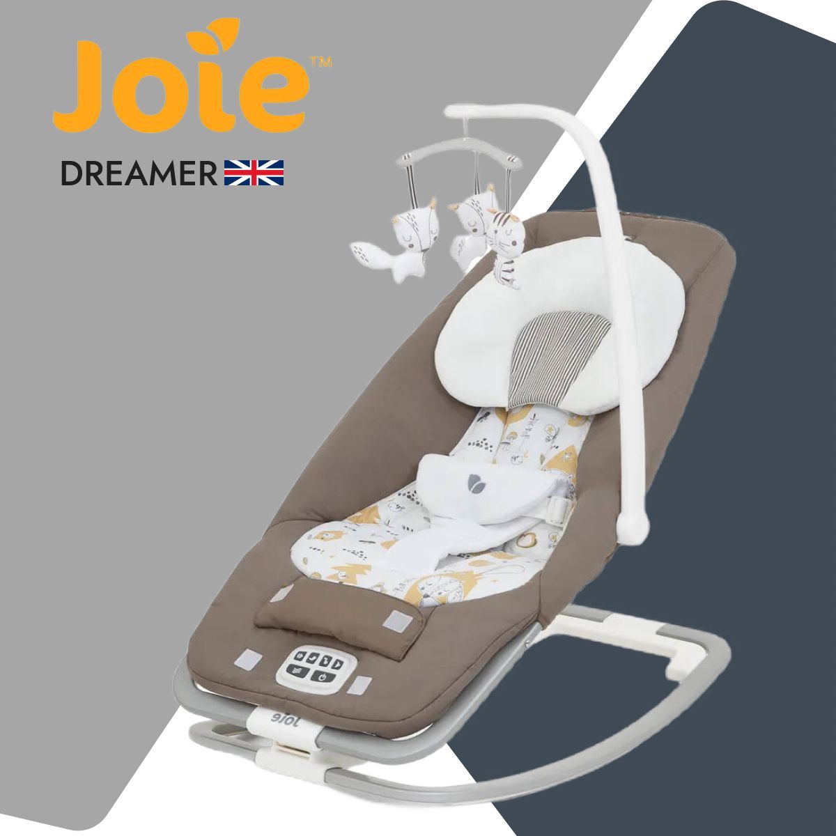 Шезлонг joie. Шезлонг Joie Dreamer.