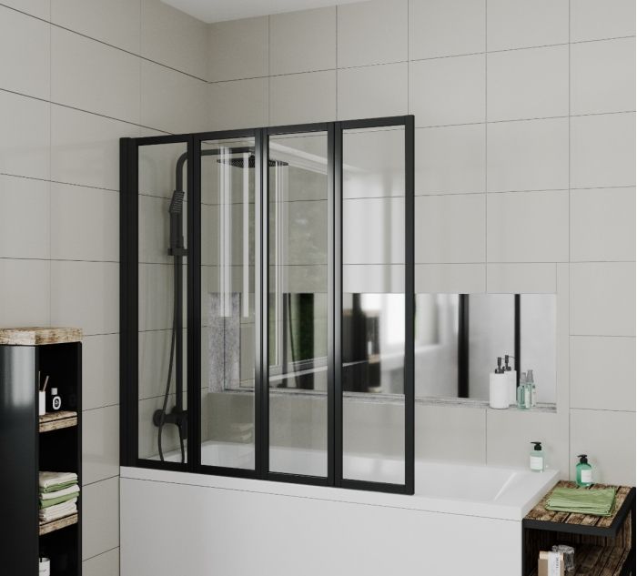 Стеклянная шторка для ванной в москве. Ширма на ванну ceruttispa Bouna b 8325, 131x139 матовая. Душевой уголок Cerutti Spa 100x100 c2 7821 профиль черный стекло прозрачное. Штора для ванной стеклянная складная. Шторка для ванной из стекла черный профиль.