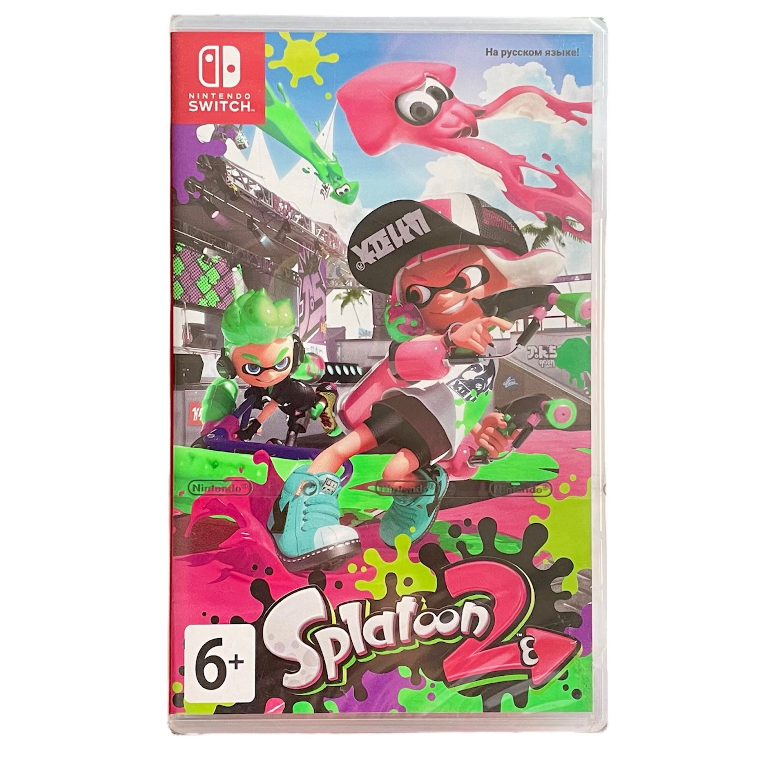 Игра Splatoon 2 (Nintendo Switch, Русская версия) купить по низкой цене с  доставкой в интернет-магазине OZON (1134480920)