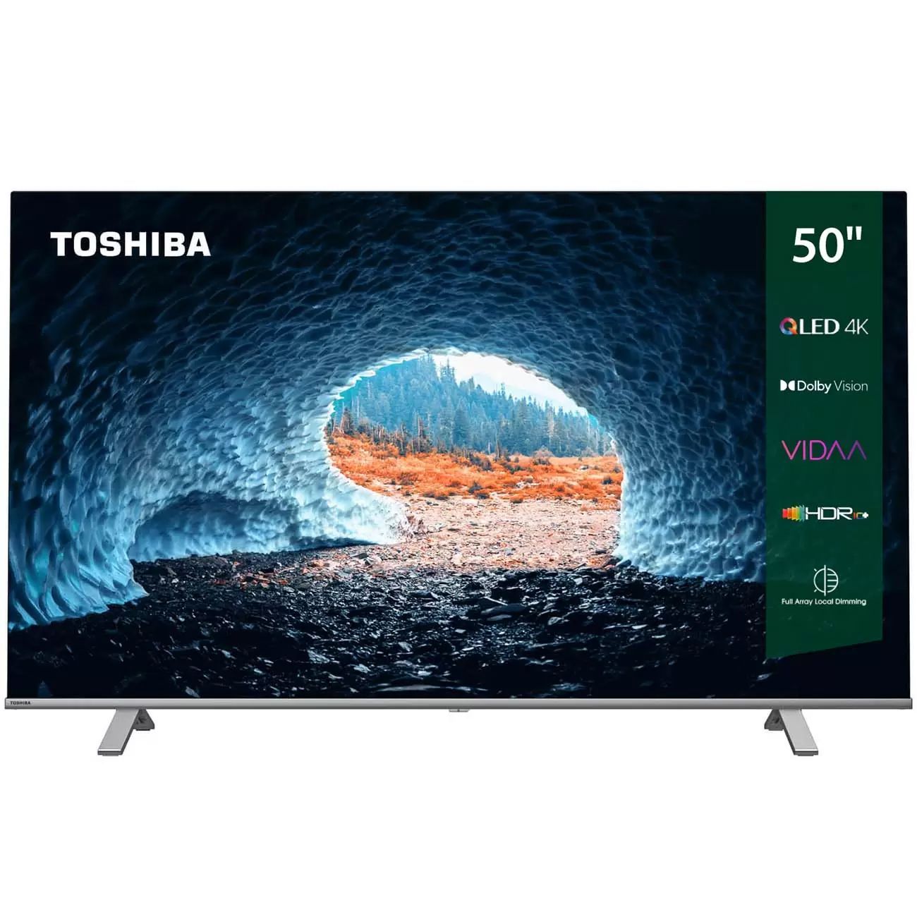 ToshibaТелевизор50"4KUHD,черный