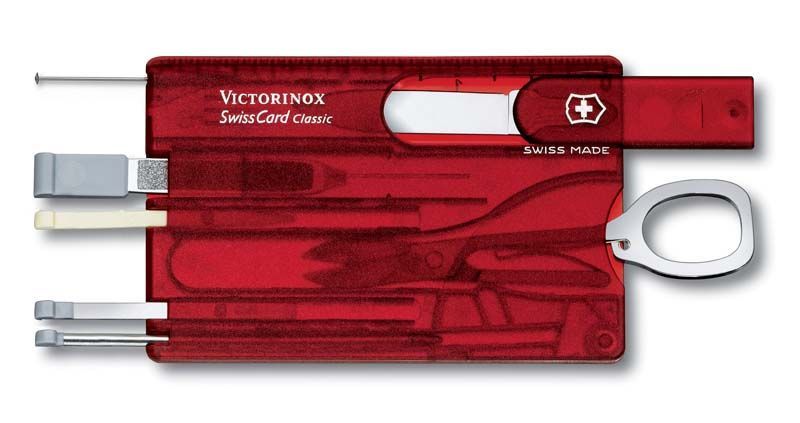 Швейцарская карточка SwissCard Classic (10 функций) VICTORINOX 0.7100.T