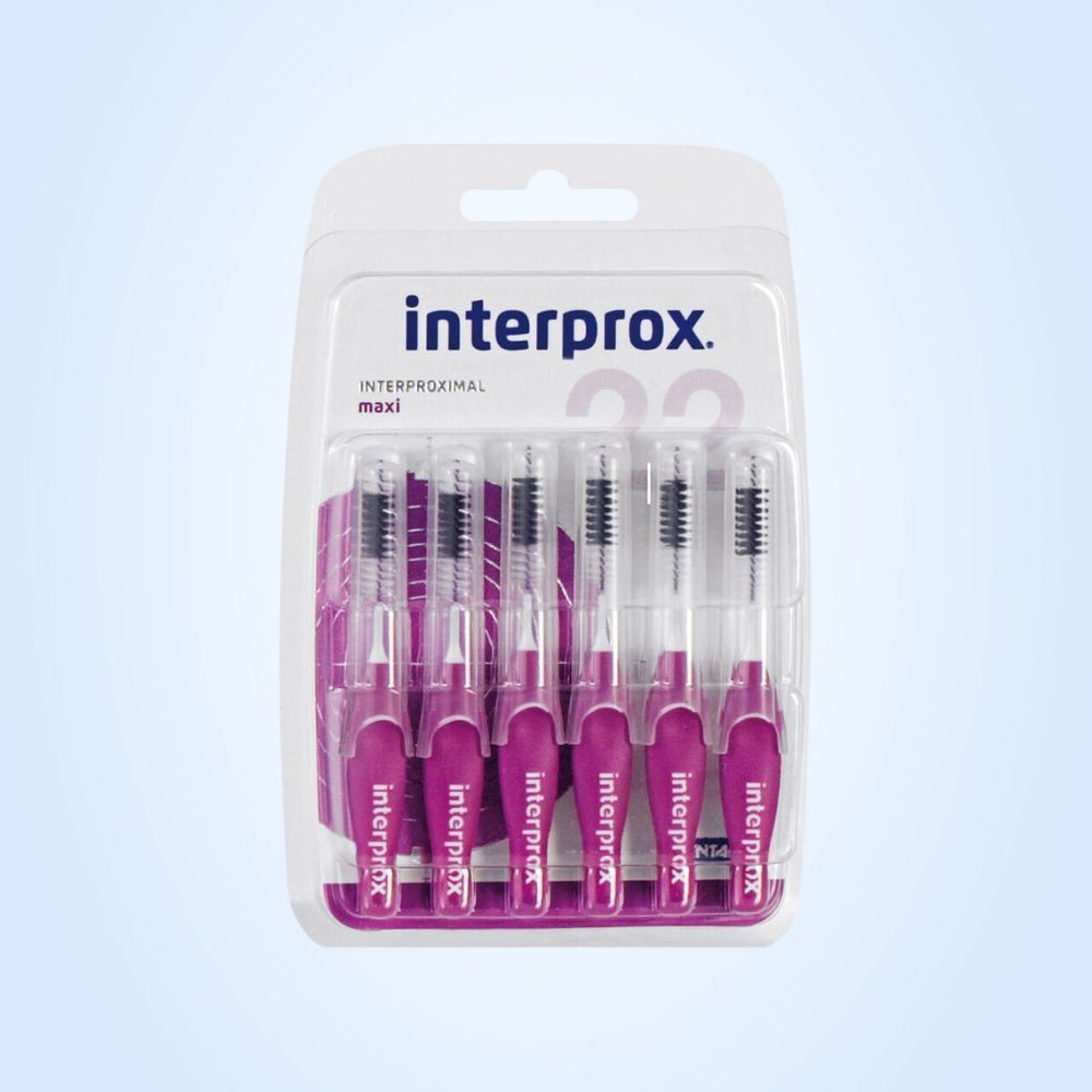 Межзубные ершики Interprox 4G Мягкая ручка maxi 2,2 мм, 6 шт