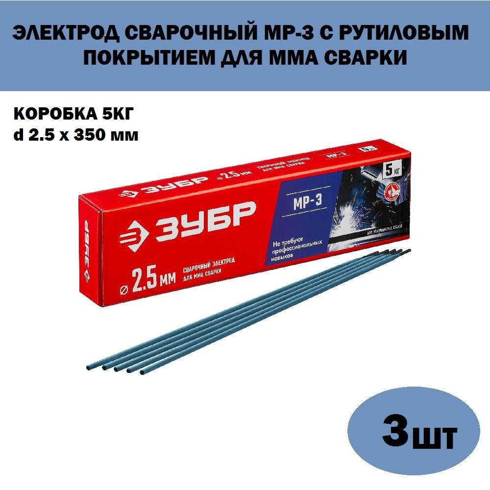 Электроды зубр сварочные