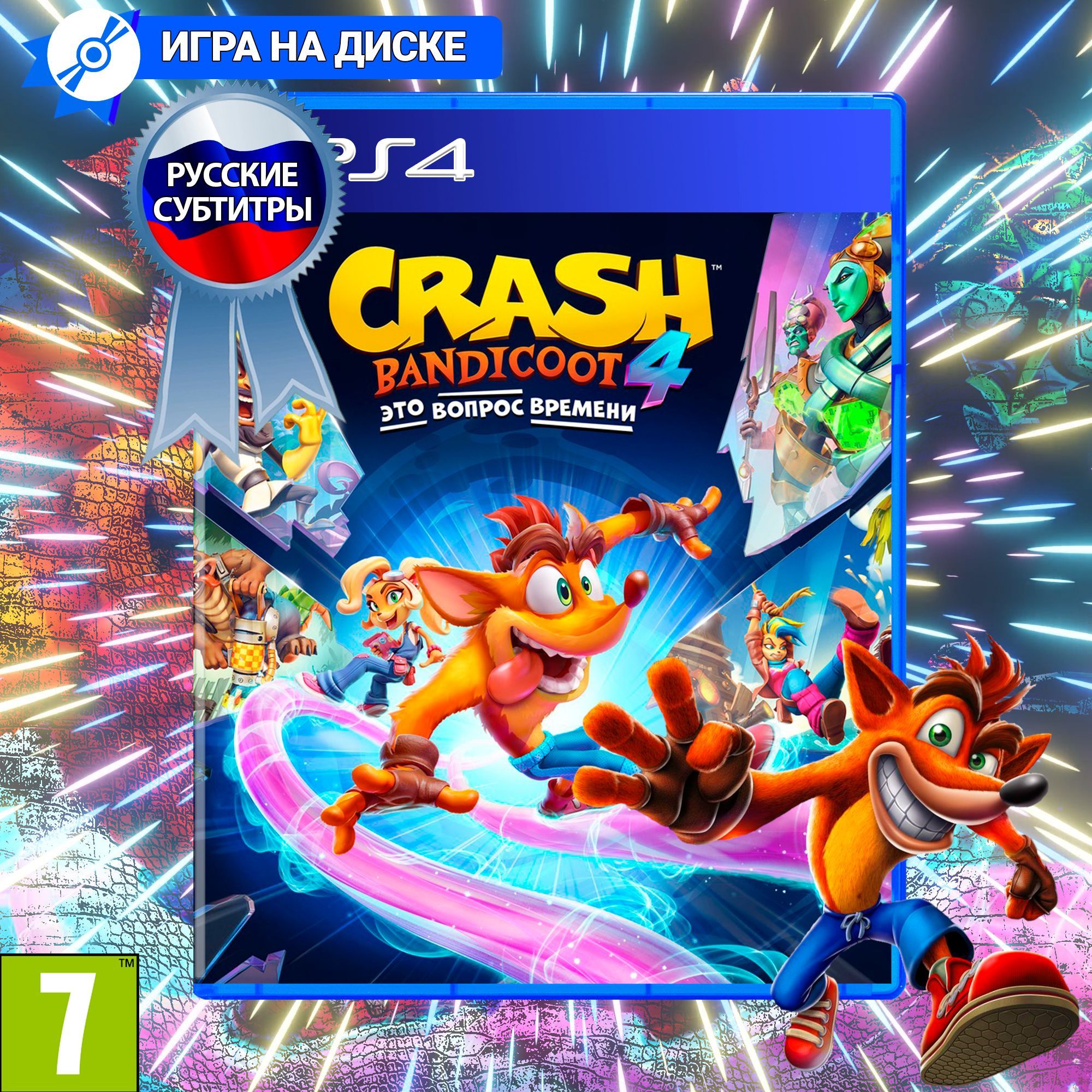 Crash Bandicoot 4 Ps4 – купить в интернет-магазине OZON по низкой цене