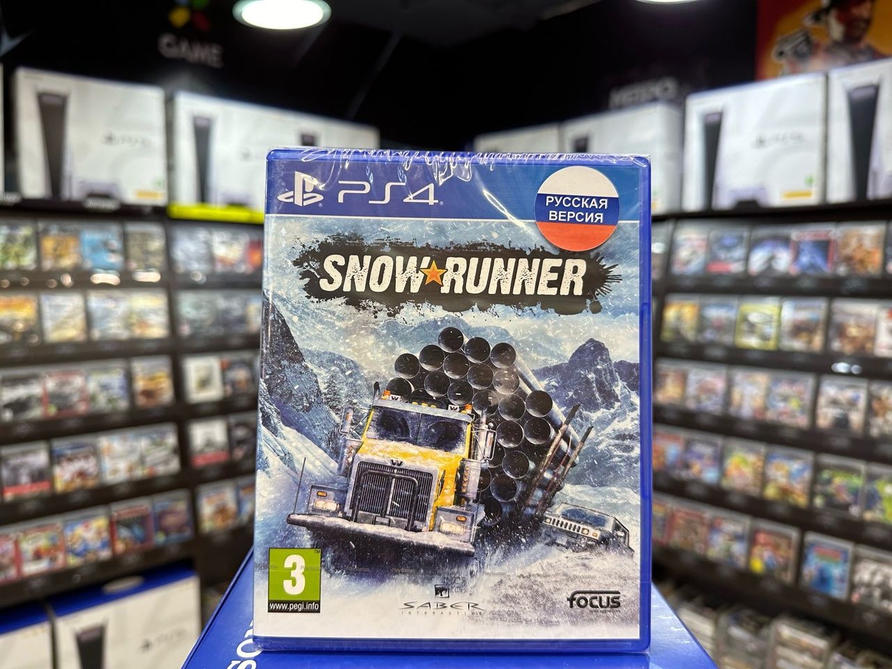 Игра Игра SnowRunner PS4// (PlayStation 4 купить по низкой цене с доставкой  в интернет-магазине OZON (685348229)