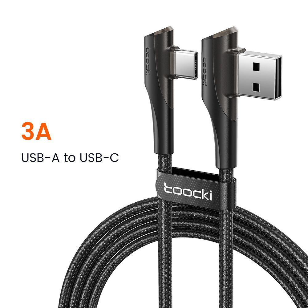 toockiКабельдлямобильныхустройствUSBType-C/USB2.0Type-A,1м,черный