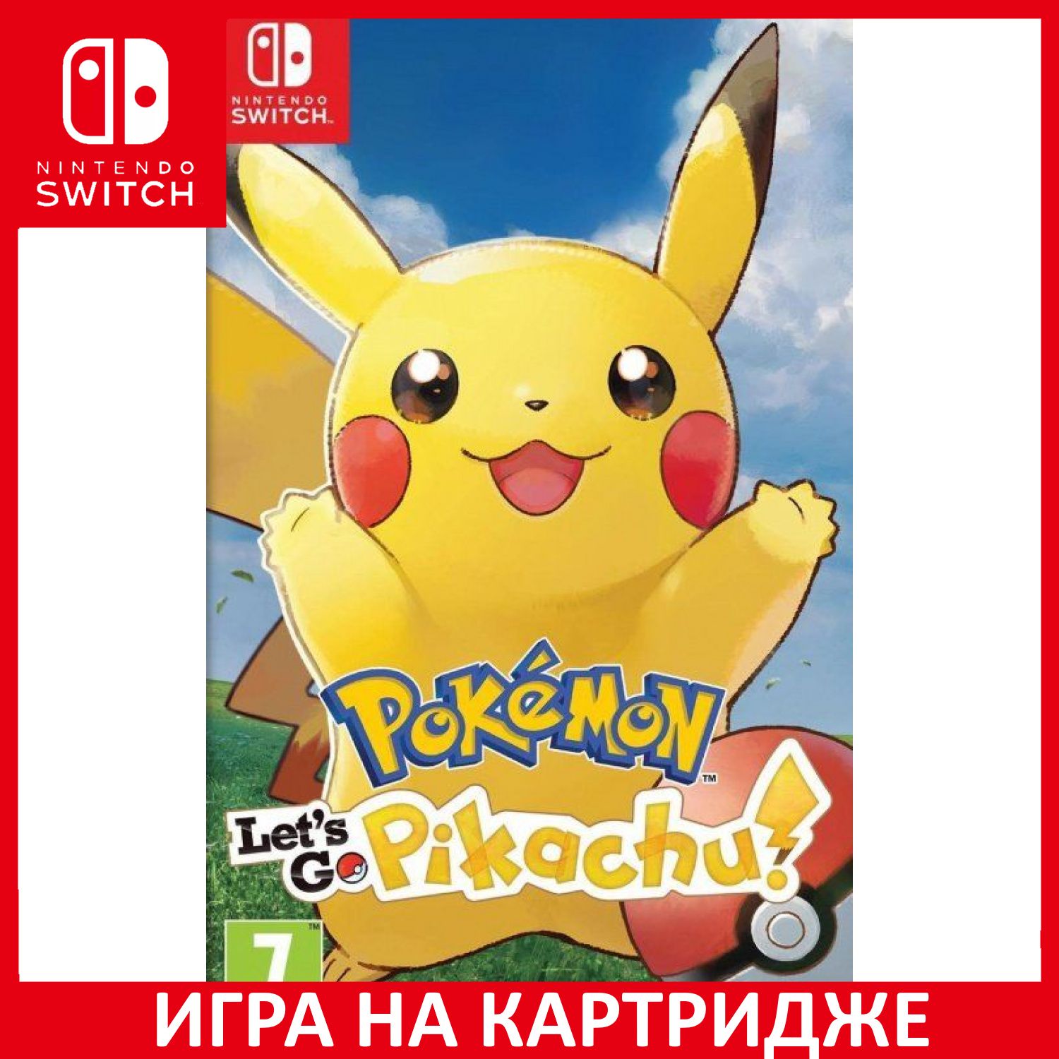 Игра Pokemon Lets Go, Pikachu! (Nintendo Switch, Английская версия) купить  по низкой цене с доставкой в интернет-магазине OZON (368866765)