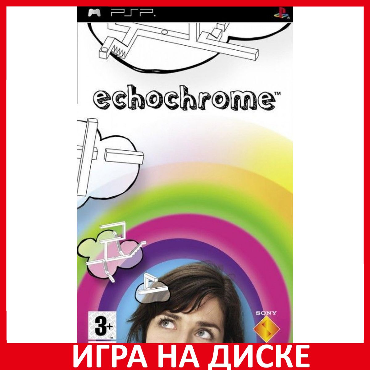 Игра EchoChrome (PlayStation Portable (PSP), Английская версия) купить по  низкой цене с доставкой в интернет-магазине OZON (307249912)