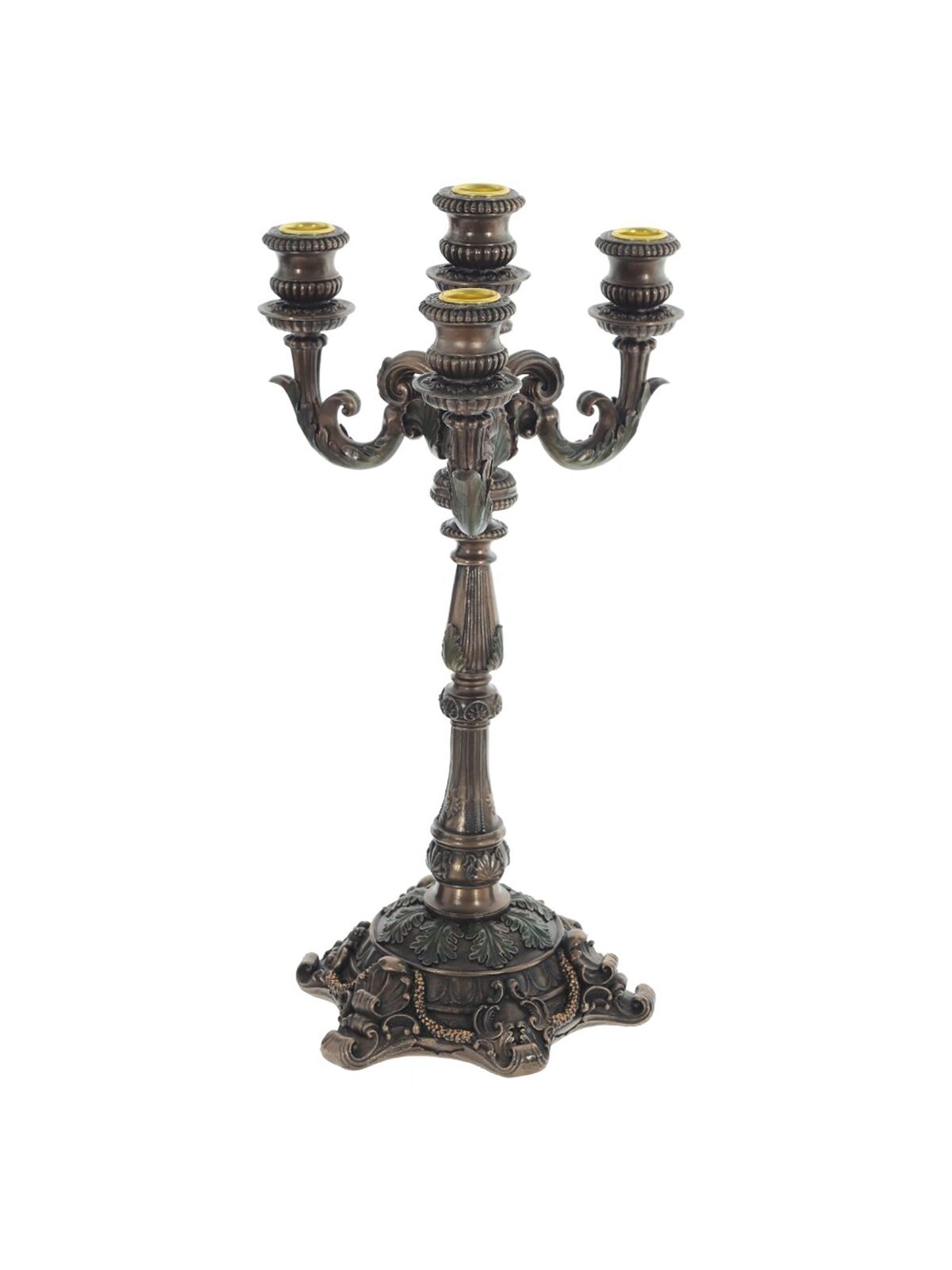 подсвечник настольный. церковный настольный подсвечник на 3 свечи. подсвечник черный на белом. набор часы,2 подчвечника “барокко” 103 c. подсвечники керамические церковные.