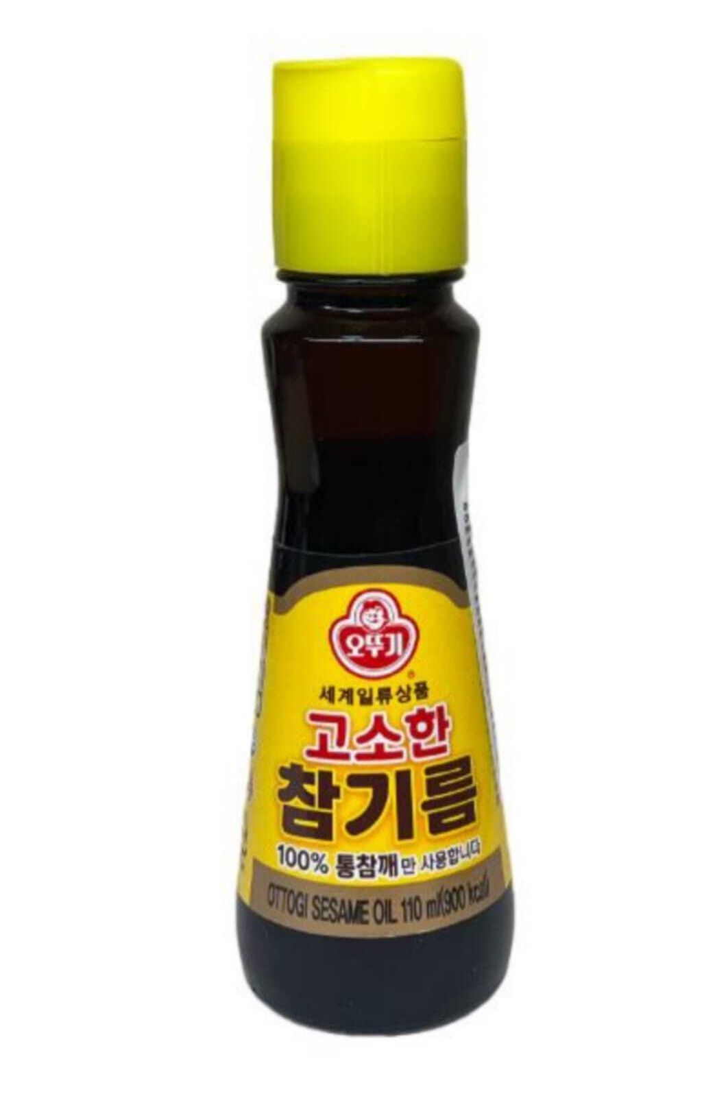 Масло кунжутное нерафинированное "Ottogi Sesame Oil",110 мл, Республика Корея