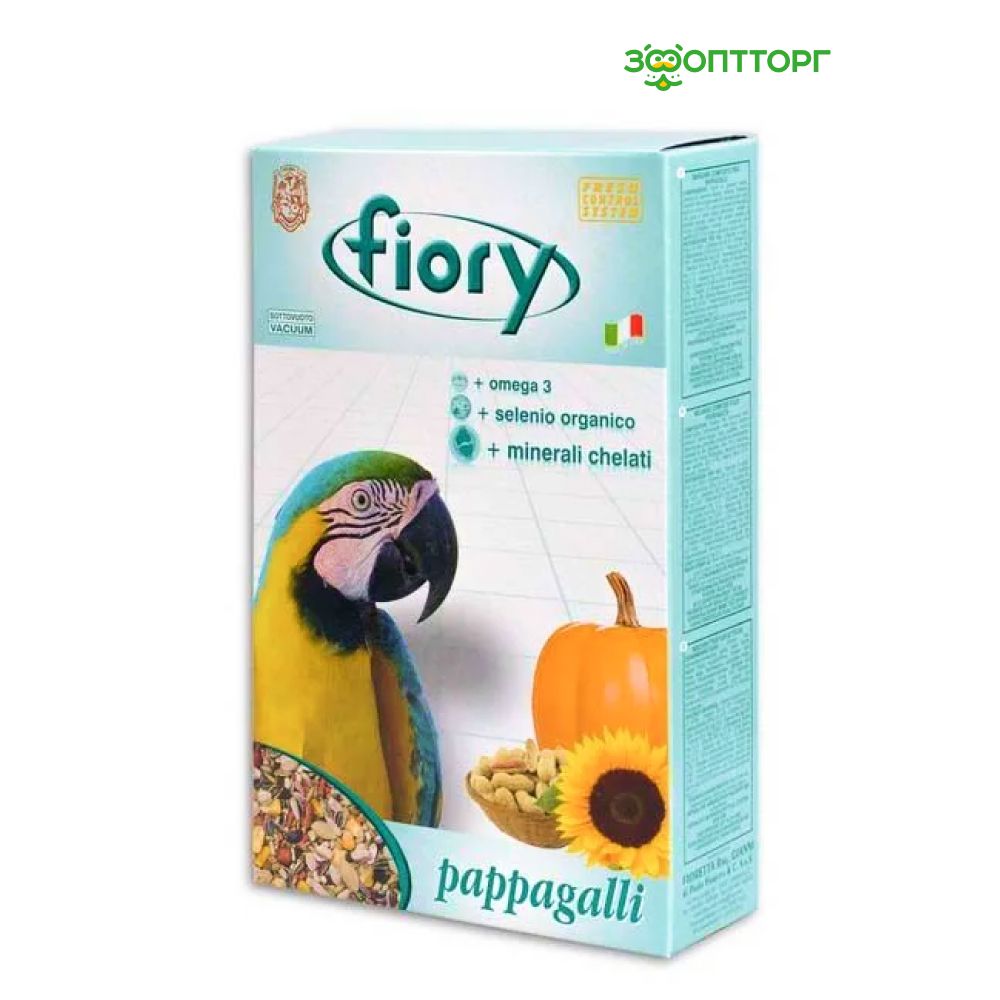 Fiory Pappagallini корм для крупных попугаев