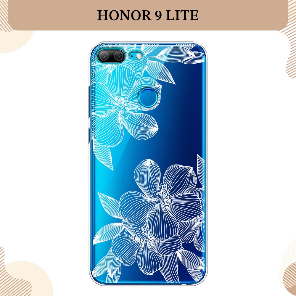 Силиконовый чехол на Honor 9 Lite / Хонор 9 Lite Крокус, прозрачный -  купить с доставкой по выгодным ценам в интернет-магазине OZON (850306803)