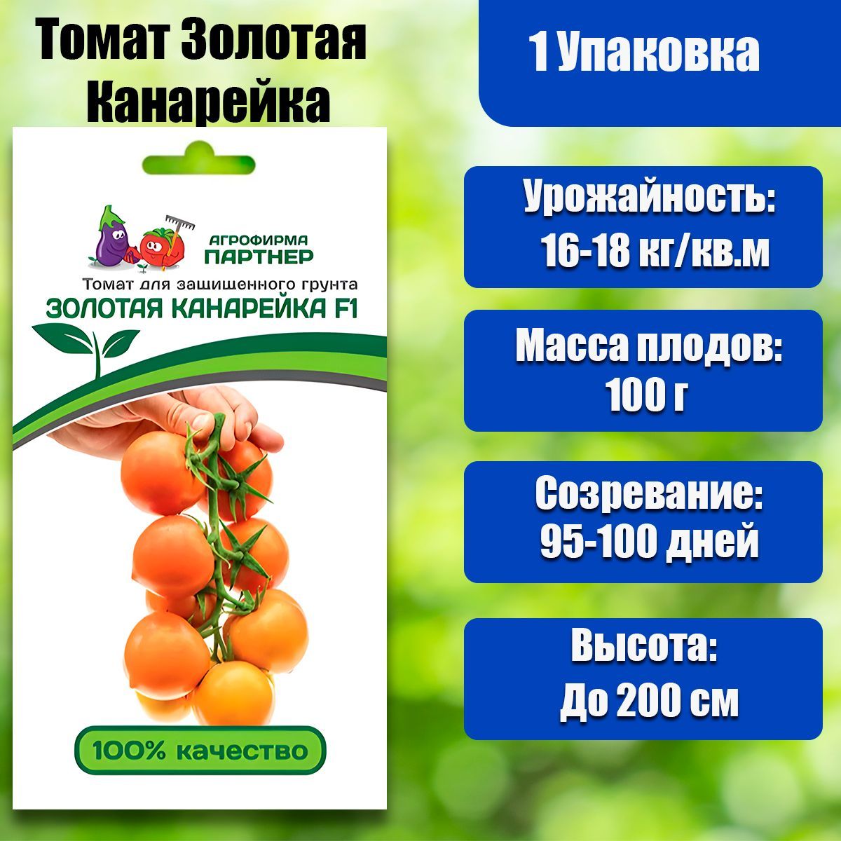 Томат золотая канарейка отзывы Фитостудия-63.ру