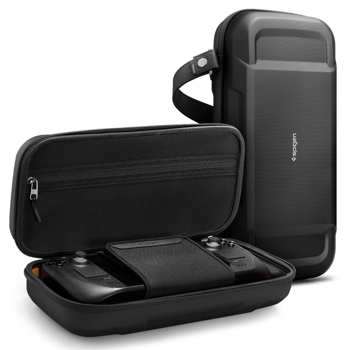 Чехол SPIGEN для Steam Deck - Rugged Armor Pro Pouch - Черный - AFA03731