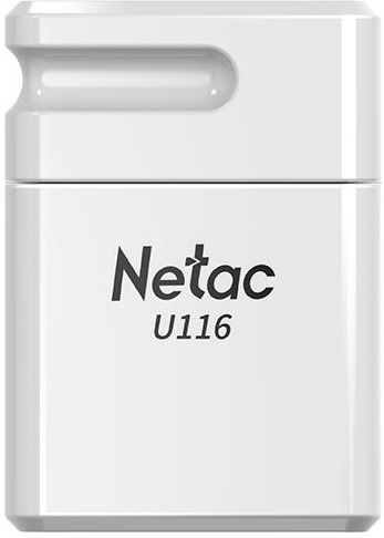 ФлешдискNetacU116NT03U116N-064G-30WHобъем64ГБ,интерфейсUSB3.0,цветбелый(1904964)