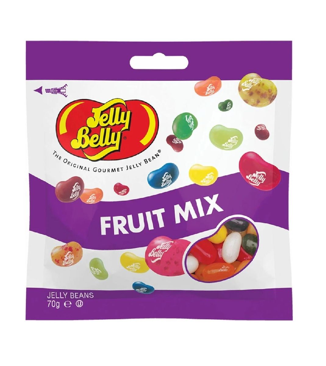 Драже фруктовое ассорти Jelly Belly Fruit Mix, 70 гр