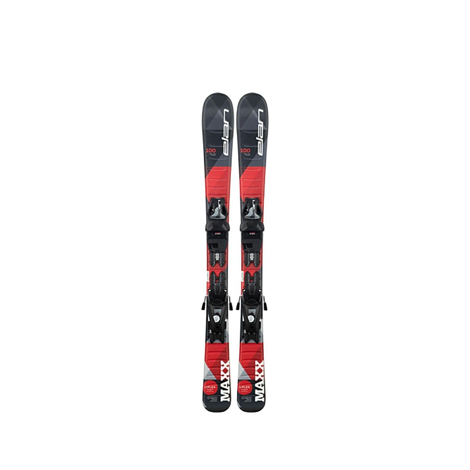 Горные лыжи с креплениями Elan Maxx Black/Red QS + EL 4.5 (100-120) 20/21