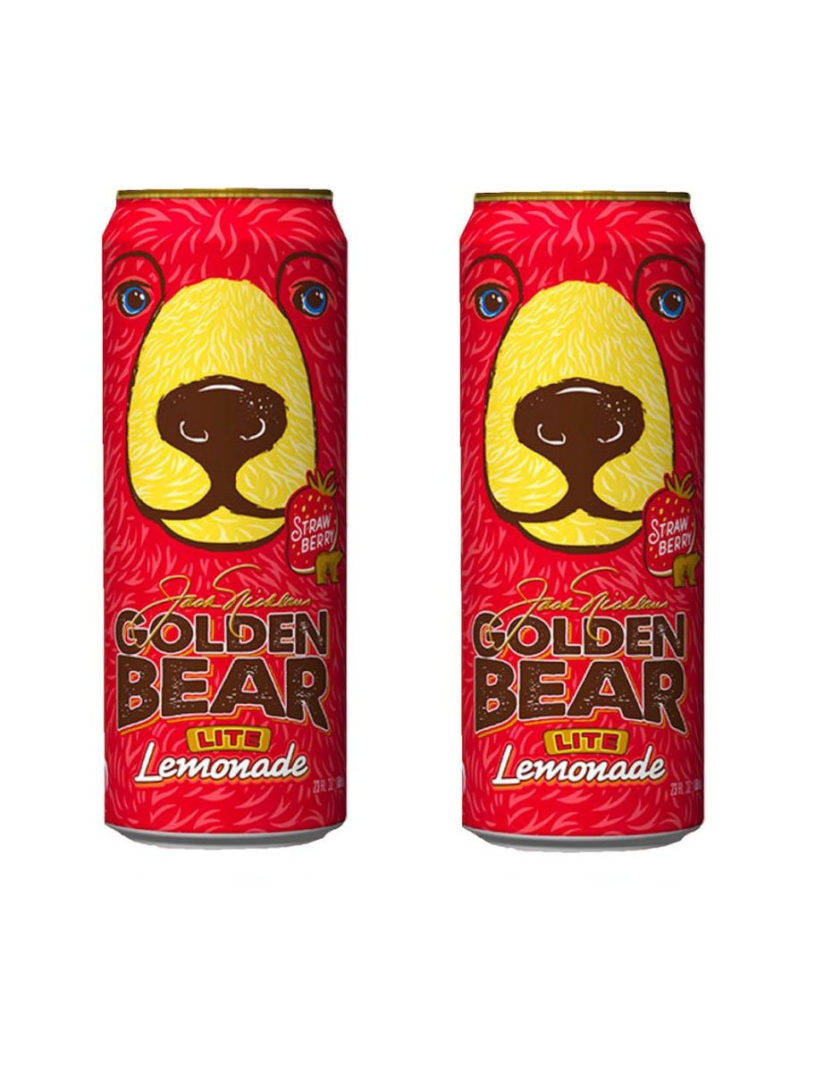 Напиток AriZona Golden Bear Strawberry, 2 шт по 680ml