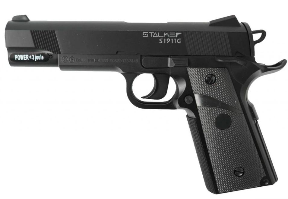 Пневматический пистолет Stalker S1911G 4,5 мм (ST-12051G)