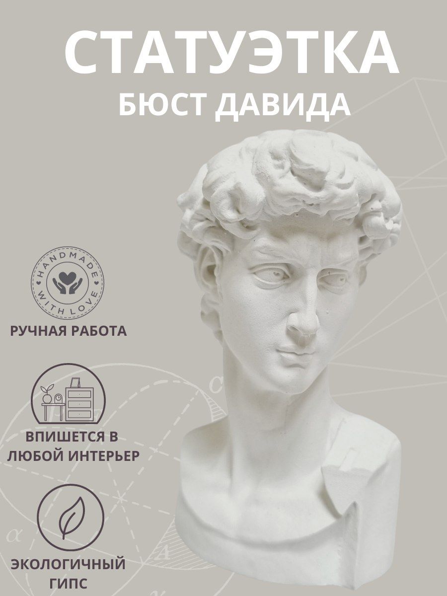 Голова давида в интерьере символ