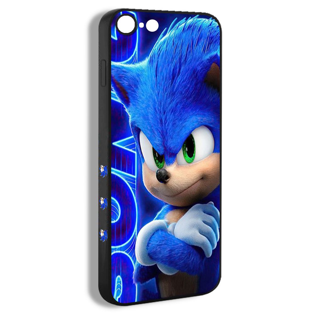 чехол для смартфона Подходит для iPhone 6s the Hedgehog Sonic Синий Ежик  Соник Кино ZJZ24 - купить с доставкой по выгодным ценам в интернет-магазине  OZON (1287742366)