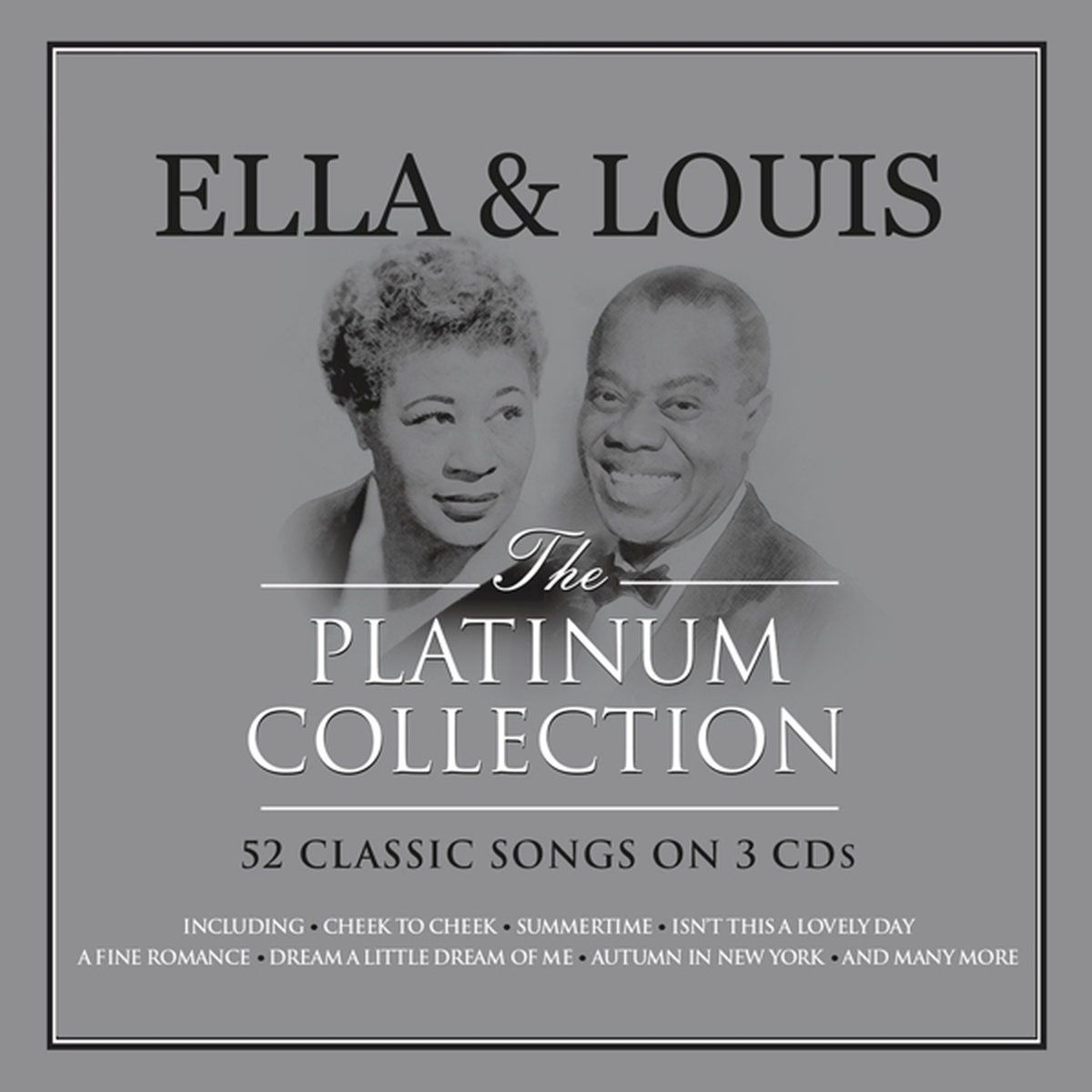 EllaFitzgeraldandLouisArmstrongThePlatinumCollection52ClassicSongs(3CD)МузыкальныйКомпакт-диск3CDSETЛуиАрмстронгиЭллаФицджеральд