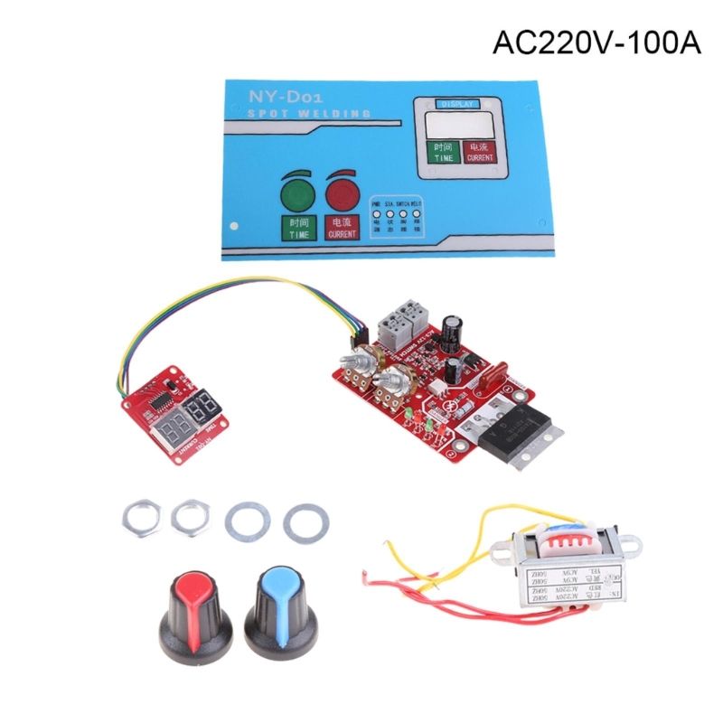 (1комплект)ПлатауправленияаппаратомточечнойсваркиNY-D01diykit-AC220V-100A