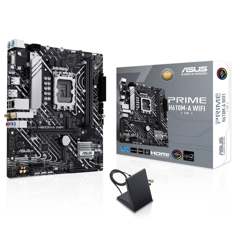 ASUS Prime b660m-a WIFI d4. ASUS Prime h610m-k d4. MSI Pro h610m-e ddr4. MATX 1700 motherboard.