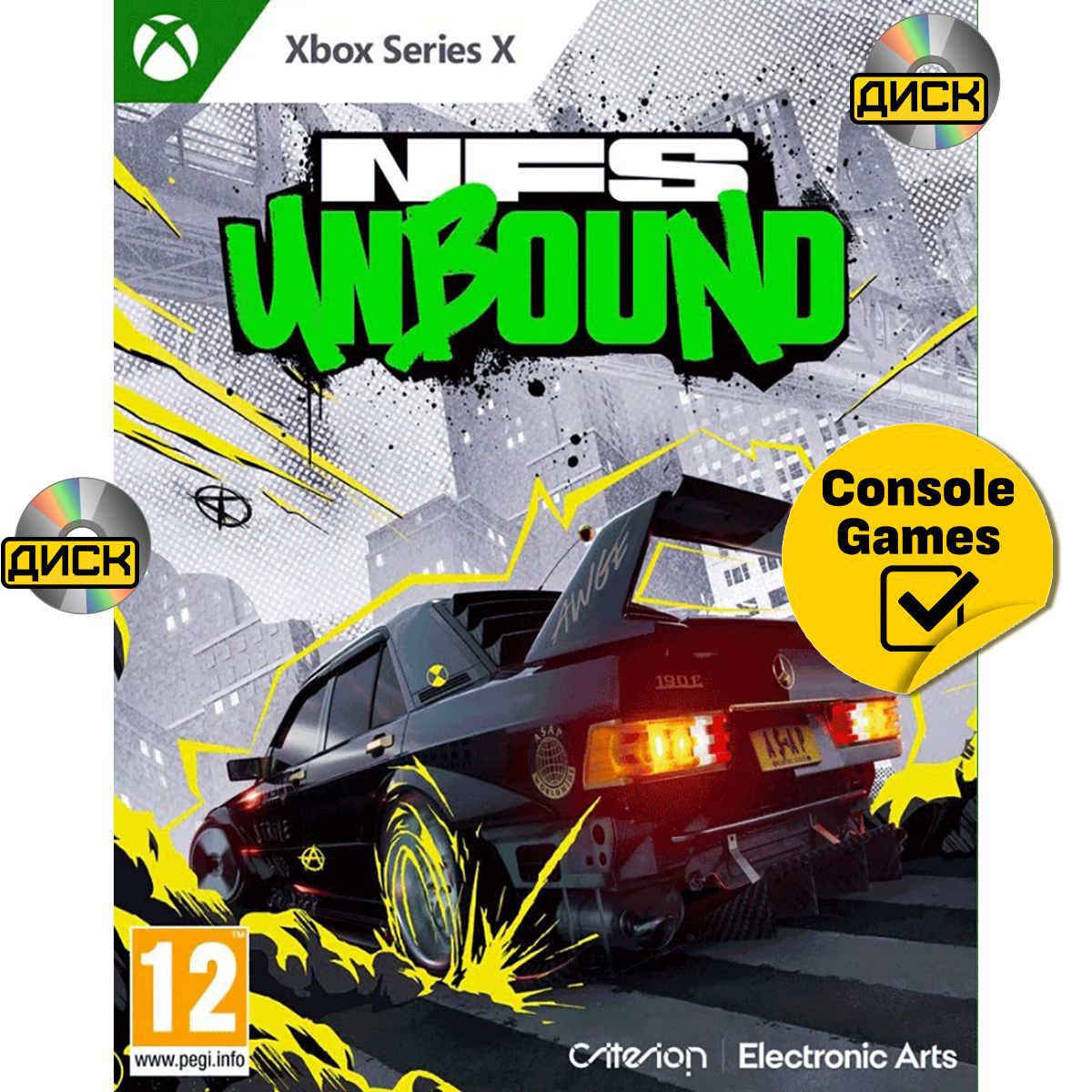 XBOX SERIES X Need for Speed Unbound (английская версия). Товар уцененный