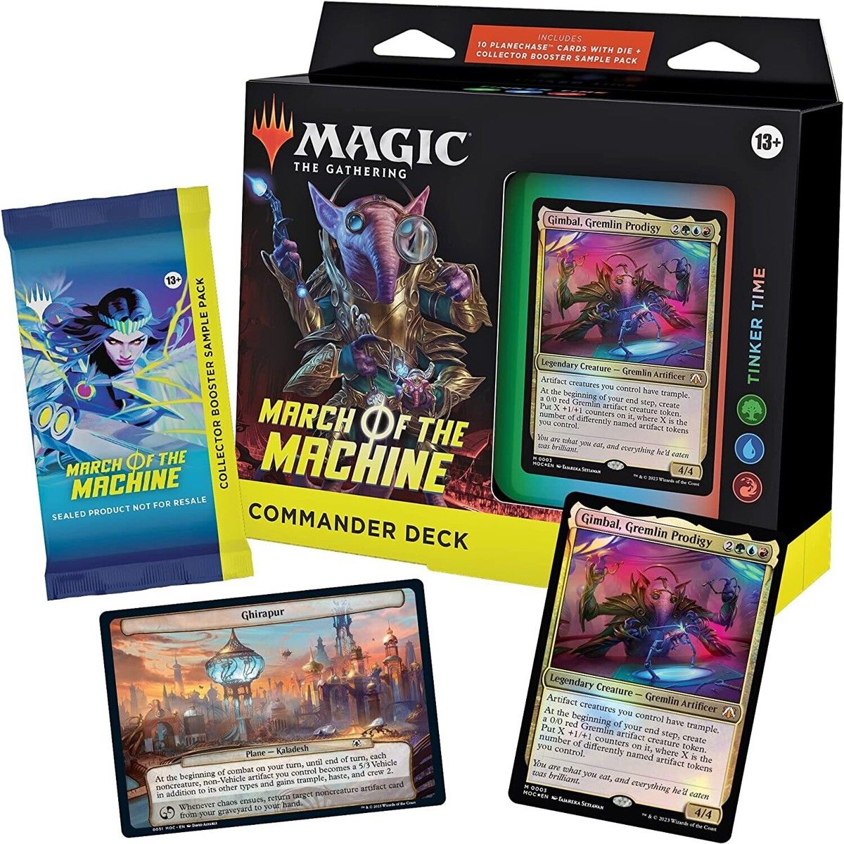 Настольная игра Wizards of the Coast MTG (АНГЛ): March of the Machine:  Commander: Tinker Time - купить с доставкой по выгодным ценам в  интернет-магазине OZON (1304188230)