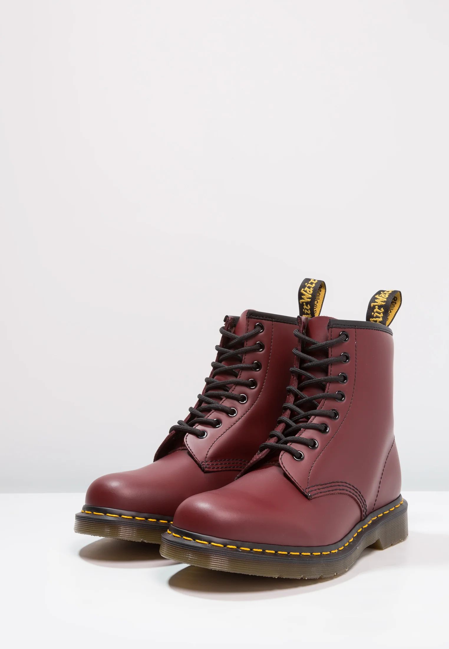 Dr martens cherry red smooth best sale